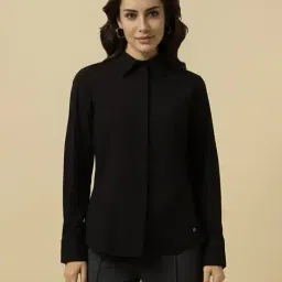 allen solly Women Regular Fit Shirt image 1