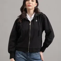 beverly hills polo club Women Regular Fit Zip-Front Hoodie-picture-46