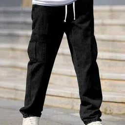 ftx Men Baggy Fit Cargo Pants with Drawstring Waist-picture-27