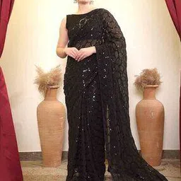 yankita Women Embellished Georgette Saree-picture-48