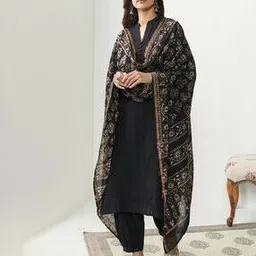 dmunesh fashion Women Straight Kurta with Pants & Dupatta-picture-24