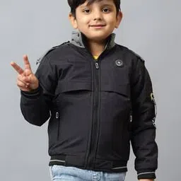 sky heights Boys Zip-Front Bomber Jacket-picture-35