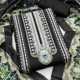 svaraa Women Embroidered 3-Piece Unstitched Dress Material-picture-22