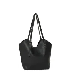 styli Women Buckle Lock Trim Detail Shoulder Bag image 1