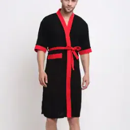 creeva Everyday Unisex Micro Terry Bath Robe-picture-22