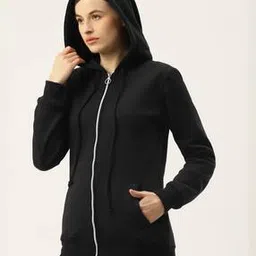 lasmo Women Zip-Front Regular Fit Hoodie-picture-41