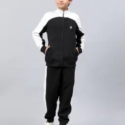 li'l tomatoes Boys Regular Fit Outdoor Tracksuit image 1