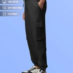 maniac Men Joggers with Elasticated Waist-picture-46