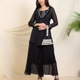 deebaco Women Georgette 3-Piece Sets-picture-43