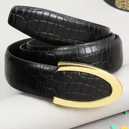 peluche Men Croc-Embossed Genuine Leather Belt-picture-24