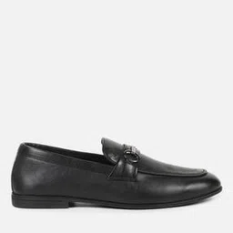 louis philippe Men Slip-On Shoes with Patent Leather Upper-picture-16
