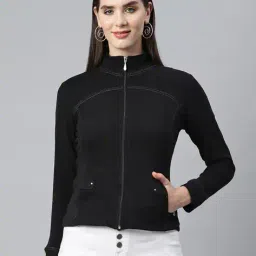 nayam by lakshita Women Biker Jacket image 1