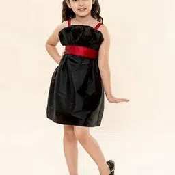 a.t.u.n all things uber nice Girls Square-Neck A-Line Dress-picture-49