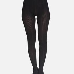 mod & shy Striped High-Rise Pantyhose Stockings-picture-45