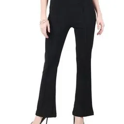 popwings Wide Leg Flat-Front Pants-picture-29