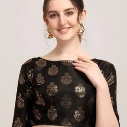 oomph! Blouse Self-design Back Open Blouse-picture-22