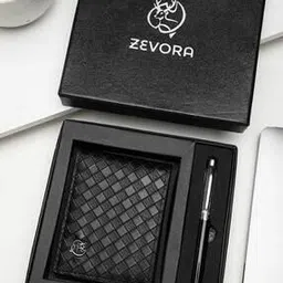 zevora  Men Bi-Fold Wallet with Pen-picture-38
