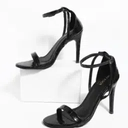 mft couture Women Reptilian Pattern Strappy Stilettos with Buckle Closure-picture-18