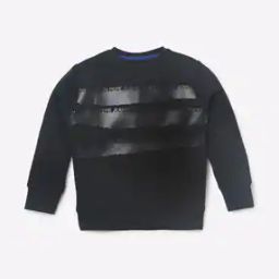 pepe jeans Brand Print Crew-Neck Sweatshirt-picture-32