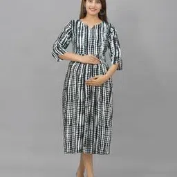 negen Tie & Dye Dress with Vertical Feeding Zip-picture-45