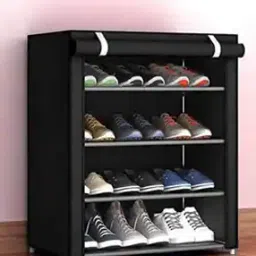 kuber industries 4-Shelves Foldable Shoe Rack-picture-18