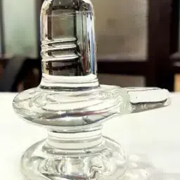 navyaksh Glass Shiva Lingam Shiv Ling Murti Idol Statue Showpiece-picture-26