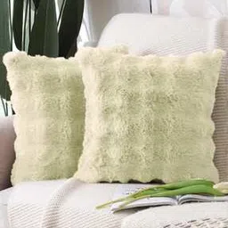 Pack of 2 Square Shape Microfiber Cushion Covers-image-84