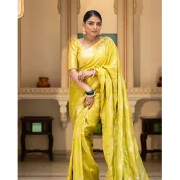 indie picks Banarasi Soft Silk Saree -picture-32