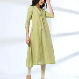 avaasa mix n' match Women Flared A-Line Kurta-picture-30