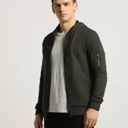 altheory sport by azorte Zip-Front Hooded Jacket with Insert Pockets-picture-27