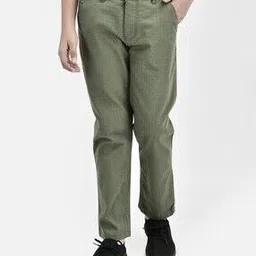 crimsoune club Boys Slim Fit Flat-Front Trousers-picture-15