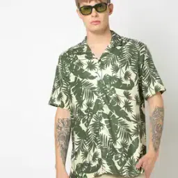 netplay Men Tropical Print Regular Fit Shirt-picture-23