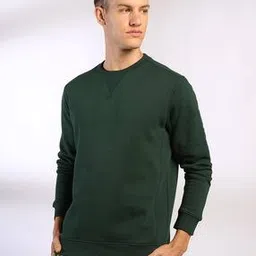netplay Men Regular Fit Sweatshirt with Ribbed Hem-picture-11