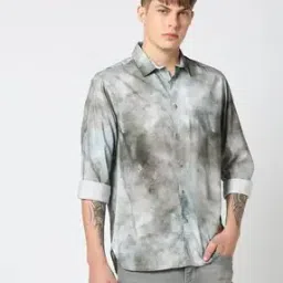 Men Printed Regular Fit Shirt-image-22