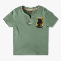 inf frendz Boys Graphic Print Crew-Neck T-Shirt image 1