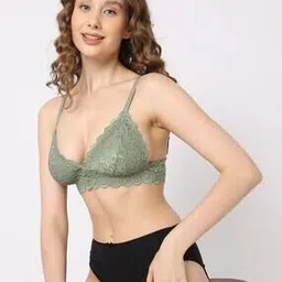 yousta Non-Wired Non-Padded Bralette Lace Bra-picture-41