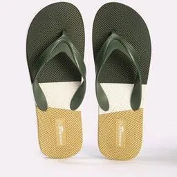 frisbee Men Colourblock Thong-Strap Flip-Flops-picture-10