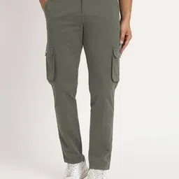 ragzo Men Slim Fit Cargo Pants with Insert Pockets-picture-46