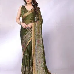 fabmora Women Chiffon Printed Sarees-picture-14