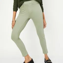 max Women Ankle-Length Fitted Track Pants-picture-52