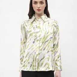 madame Women Abstract Print Relaxed Fit Shirt-picture-15
