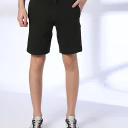 teamspirit Men Crushed Lycra Regular Fit Shorts image 1