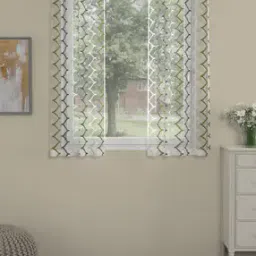rosarahome Pack of 2 Embroidered Window Curtains-picture-13