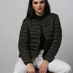 outryt by azorte Women Button-Down Puffer Jacket-picture-14