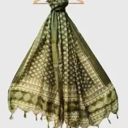 molcha by babita singh Women Printed Dupatta with Tassels-picture-34