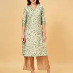 Women Nylon Printed Kurta -image-19