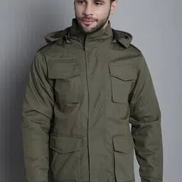 mountmiller Men Regular Fit Hooded Jacket-picture-42