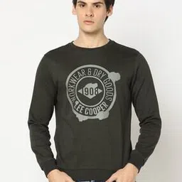 lee cooper Brand Print Regular Fit Sweatshirt-picture-38