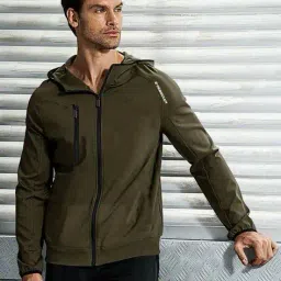 eyebogler Men Regular Fit Hooded T-Shirt image 1