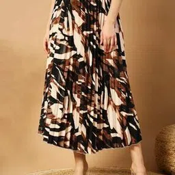 otabu Women Midi Printed A-line Skirt-picture-48